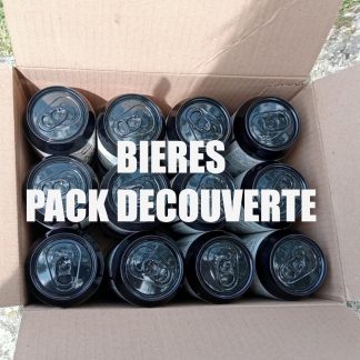 Pack découverte bières - Assortiment 24 bières 33 cl