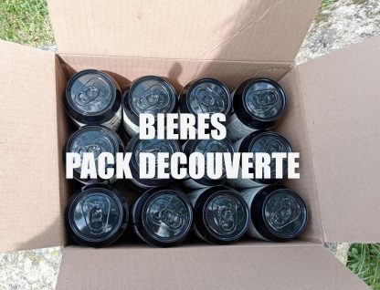 Pack découverte bières - Assortiment 24 bières 33 cl